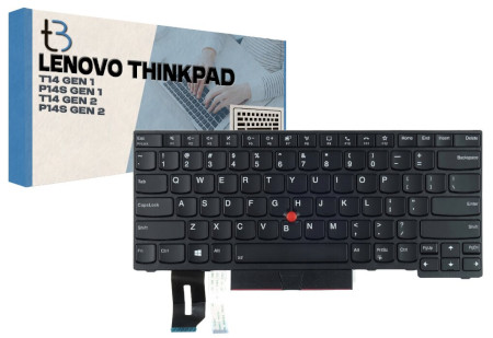 Klawiatura Lenovo ThinkPad T14 Gen 1 P14s Gen 1 Gen 2 Podświetlenie LED