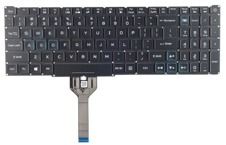 Klawiatura do laptopa Acer AN515-55 AN515-57 AN515-58 LED QWERTY US