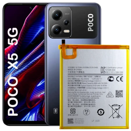 Bateria Akumulator do Xiaomi Poco X5 5G / Redmi Note 12 5G BN5J 4900 mAh