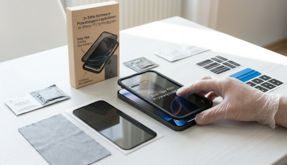 Jak bezbłędnie przykleić szkło hartowane? Rewolucja szkieł z aplikatorem na telefon i tablet