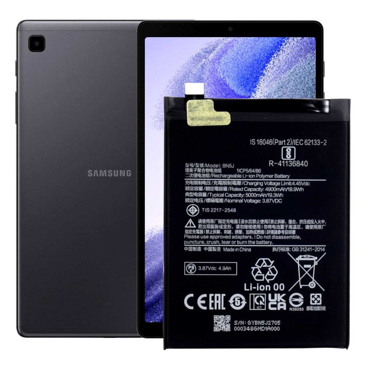 Bateria Akumulator do Samsung Galaxy Tab A7 Lite SM-T225 HQ-3565S 4980 mAh
