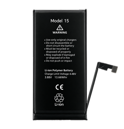 Bateria Akumulator do iPhone 15 A3090 Powiększona 3520mAh BEZ KOMUNIKATU
