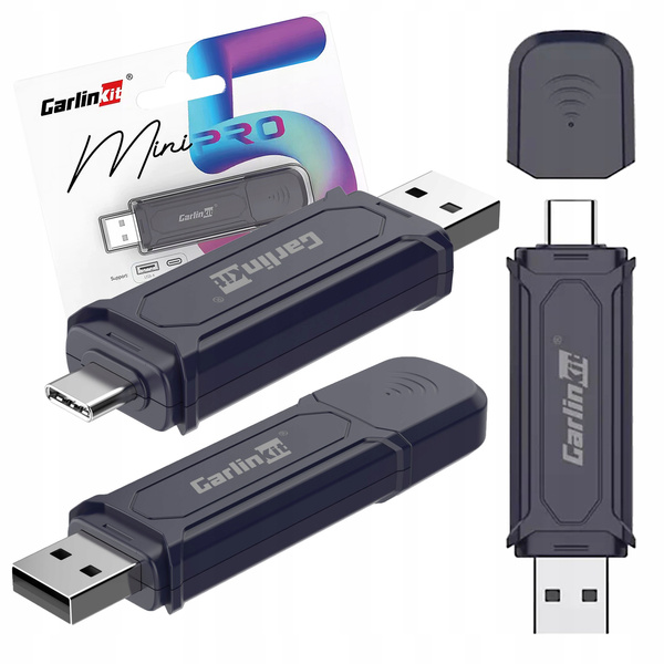 Adapter CarlinKit Mini SE Pro dla Apple CarPlay Android Auto Bezprzewodowy