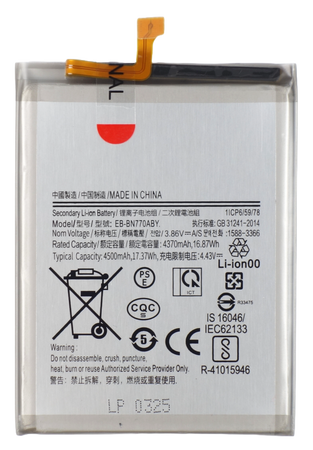 Bateria akumulator do Samsung Galaxy Note 10 Lite N770 3.86V 4500 mAh