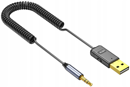 Adapter odbiornik Audio Bluetooth 5.0 do USB AUX Transmiter samochodowy