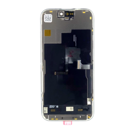 Wyświetlacz Soft OLED Programowalny do Apple iPhone 15 Pro 120Hz + szkło hartowane z aplikatorem