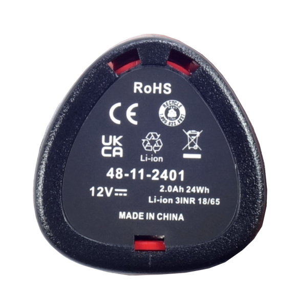 Akumulator Bateria do Milwaukee M12 48-11-2411 48-11-2420 2455 12V 2.0 Ah
