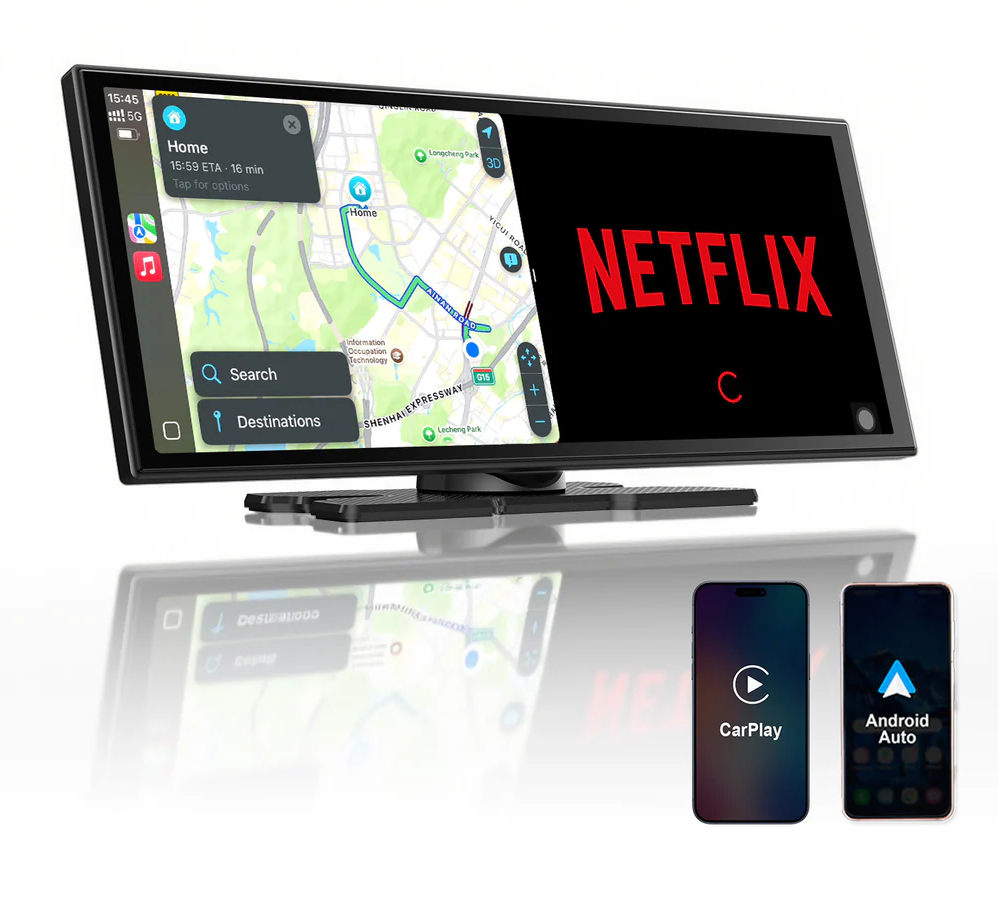 Wyświetlacz Monitor samochodowy Ottocast 11,4" Apple Carplay Android Auto