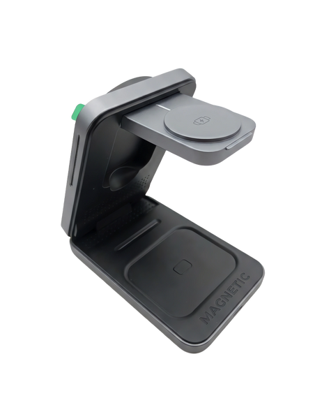 Ładowarka Bezprzewodowa 3w1 15W Stacja Dokująca iPhone Apple Watch 5V / 1A