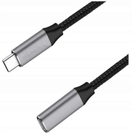 KABEL PRZEDŁUŻACZ USB-C THUNDERBOLT 3 10GB 100W 4K 1,5M