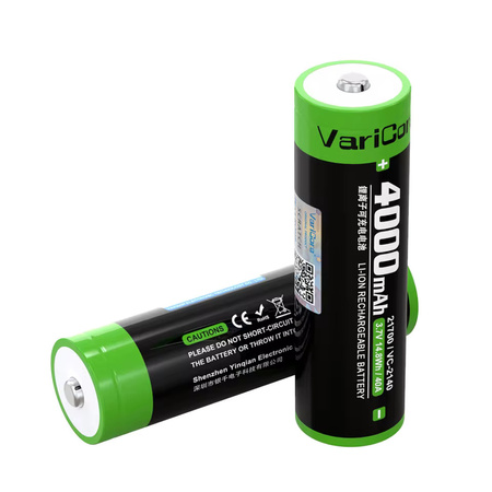Akumulator bateria ogniwo VariCore Plus VC-2140 21700 Li-ion 3.7V 4000mAh