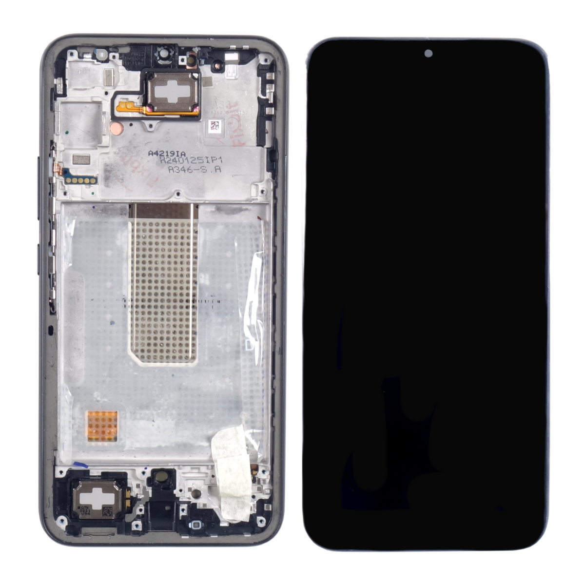 Oryginalny wyświetlacz do Samsung Galaxy A34 5G Regenerowany (REF) Ramka