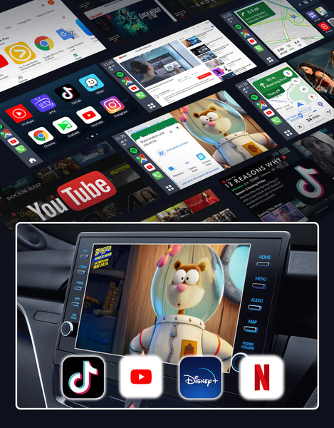 Adapter Bezprzewodowy Carlinkit Tbox S CPC-200 RGB dla CarPlay/Android Auto