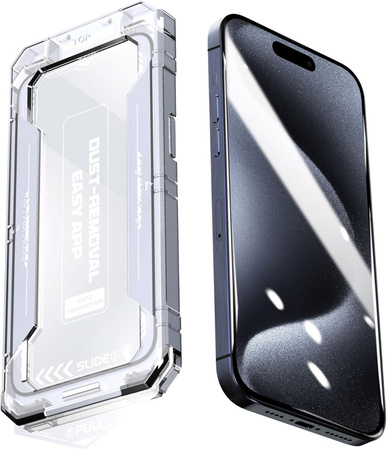 2x Szkło Ochronne 9H do iPhone 17 Pro Aplikator Łatwy Montaż Pełnoekranowe