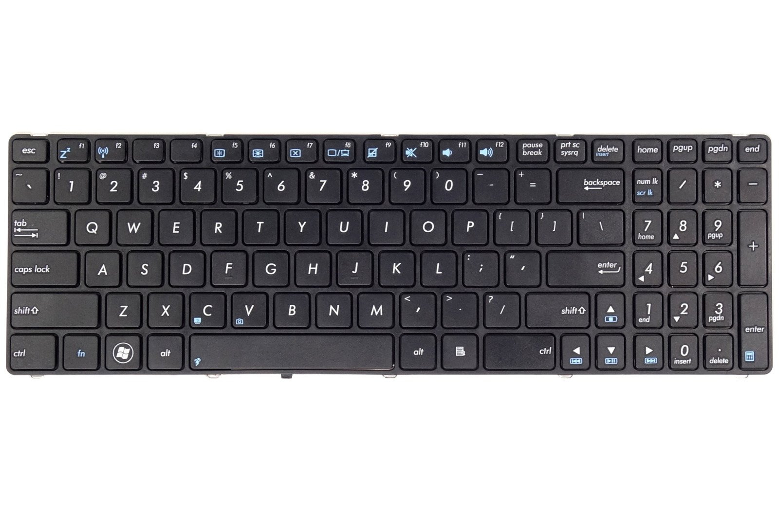 Klawiatura do laptopa ASUS K52 K52D K52F K52J K52JR K52N