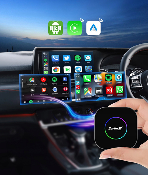 Adapter Bezprzewodowy Carlinkit Tbox S CPC-200 RGB dla CarPlay/Android Auto