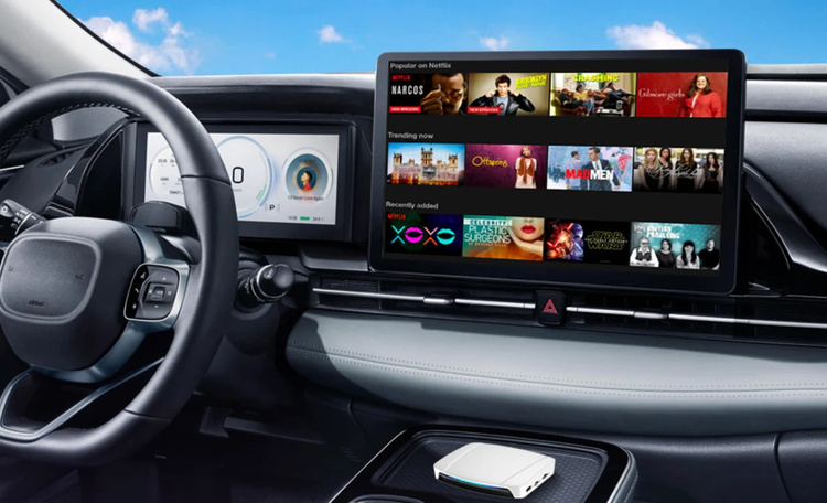 Carlinkit T-BOX UHD CPC-200-Tbox 8/128 GB SIM Mini HDMI USB-C Android 13 Apple Carplay Android Auto