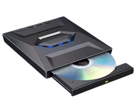 Zewnętrzna nagrywarka CD DVD RW 5w1 USB 3.0 typ napęd optyczny CD