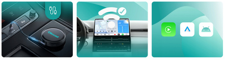 Adapter Bezprzewodowy Ottocast OttoAiBox P3 Pro Android Auto Apple CarPlay