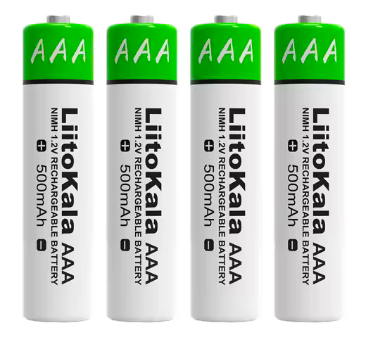 Akumulator akumulatorki Baterie LiitoKala AAA R3 1.2V 500mAh Ni-MH 4 szt.