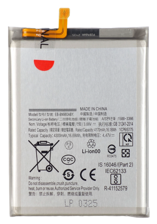 Bateria akumulator do Samsung Galaxy Note 20 5G N980 N981 3.88V 4300 mAh