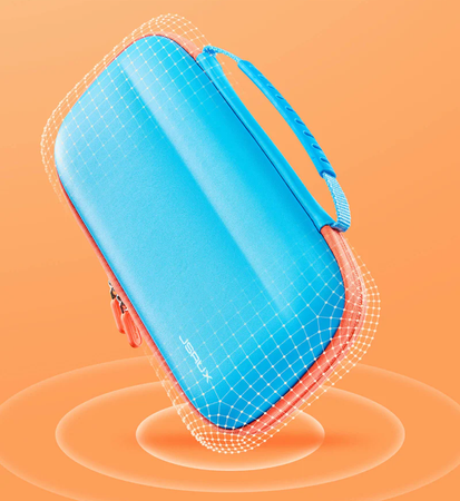 Niebieskie Etui Ultra-cienkie lekkie JSAUX do konsoli Nintendo Switch 2