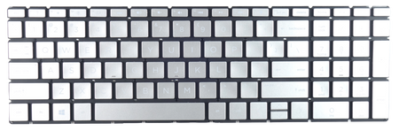 Klawiatura do laptopa HP 15-DA 15-DB 15-DW Srebrna LED QWERTY US