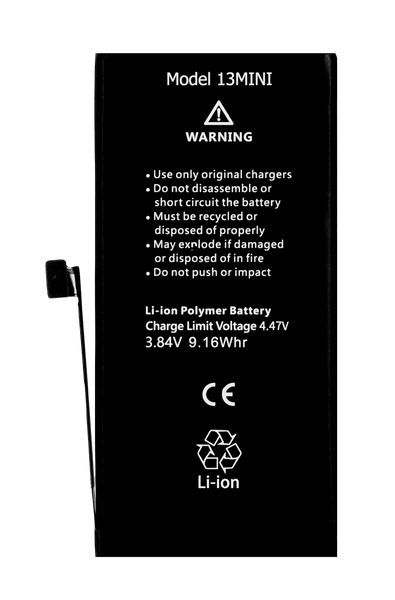 Bateria do iPhone 13 mini BEZ KOMUNIKATU 2406 mAh OEM Jakość Kondycja 100%