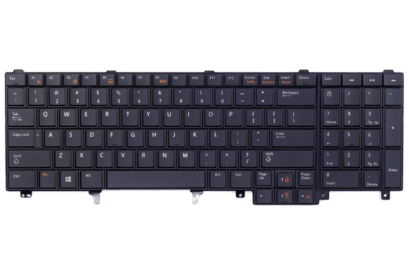 Klawiatura DELL E6520 E6530 E5520 Podświetlana LED