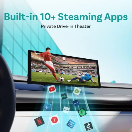 Wyświetlacz Monitor samochodowy Ottocast ScreenFlow 11,4" Apple Carplay Android Auto Język PL