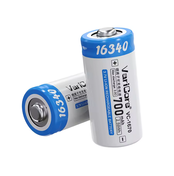 Akumulator bateria ogniwo VariCore VC-1670 Plus 16340 Li-ion 3.7V 700mAh