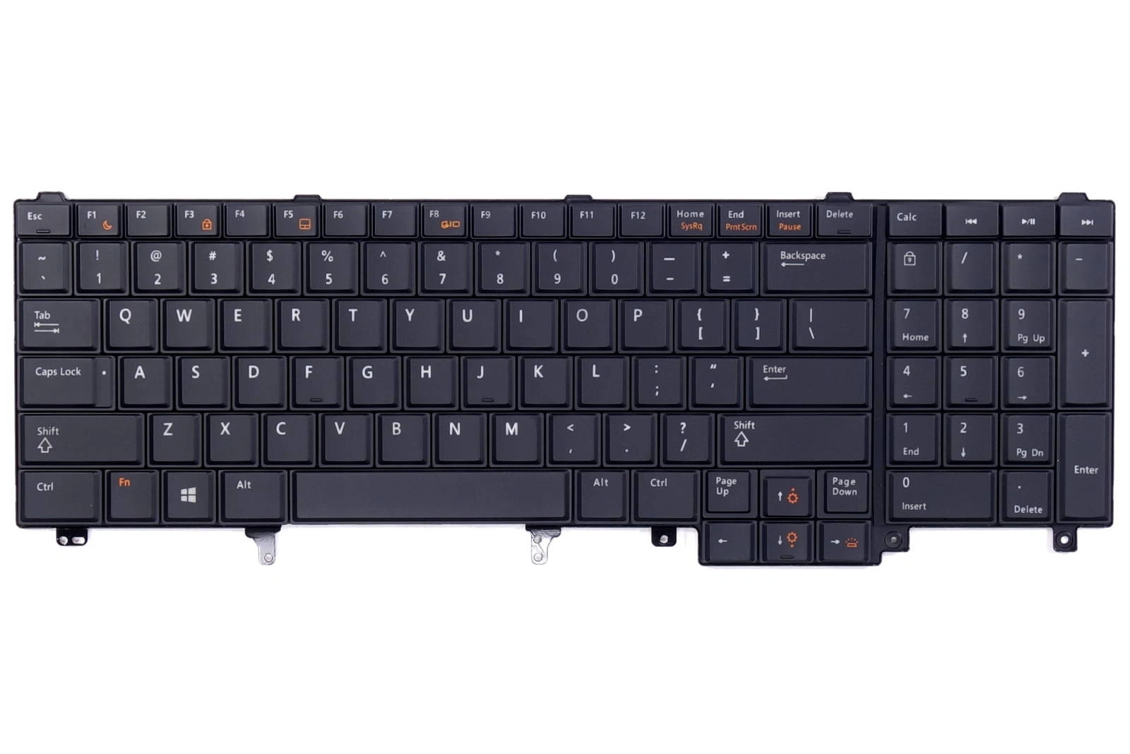 Klawiatura DELL E6520 E6530 E5520 Podświetlana LED