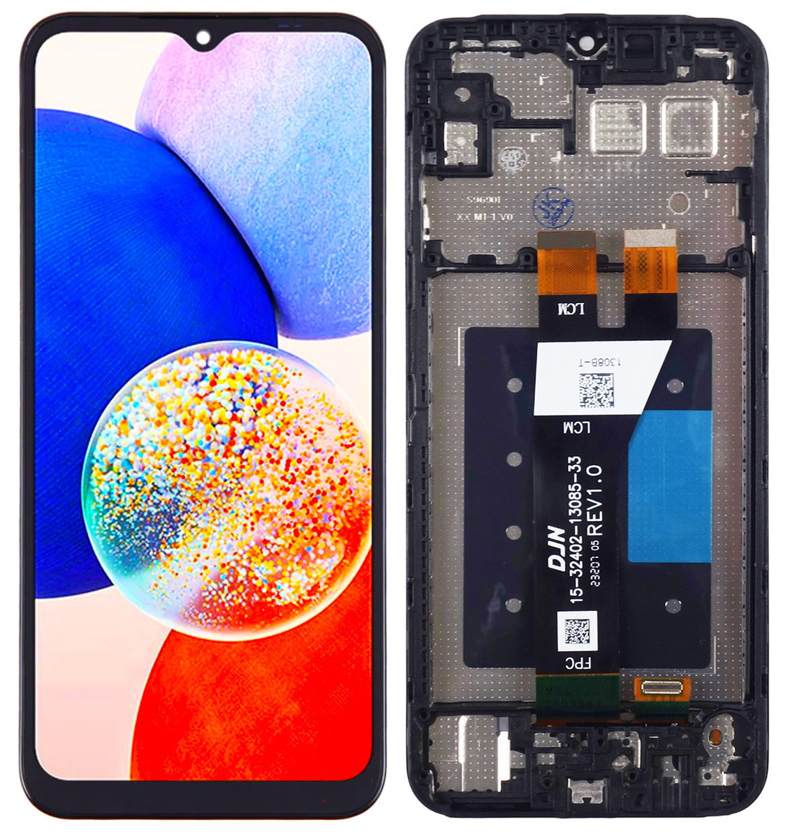 Oryginalny wyświetlacz LCD dotyk Samsung Galaxy A14 A146P 5G MediaTek Ramka