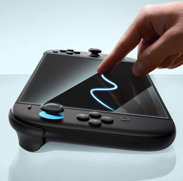 Szkło hartowane ochronne anty-odblaskowe 9H JSAUX 2szt do NINTENDO SWITCH 2