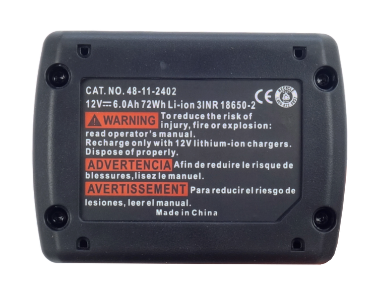 Akumulator Bateria do Milwaukee M12 48-11-2411 48-11-2420 2455 12V 6.0 Ah