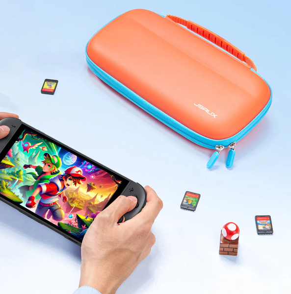 Pomarańczowe Etui Ultra-cienkie lekkie JSAUX do konsoli Nintendo Switch 2