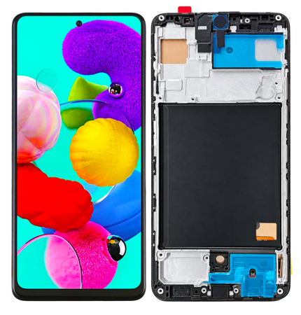 Wyświetlacz LCD Ekran dotykowy do Samsung Galaxy A51 SM-A515 Incell Ramka