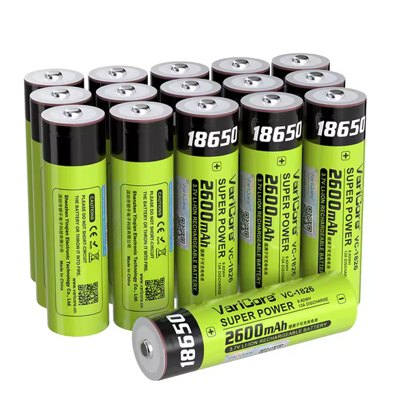 Akumulator bateria ogniwo VariCore VC-1826 Plus 18650 Li-ion 3.7V 2600mAh