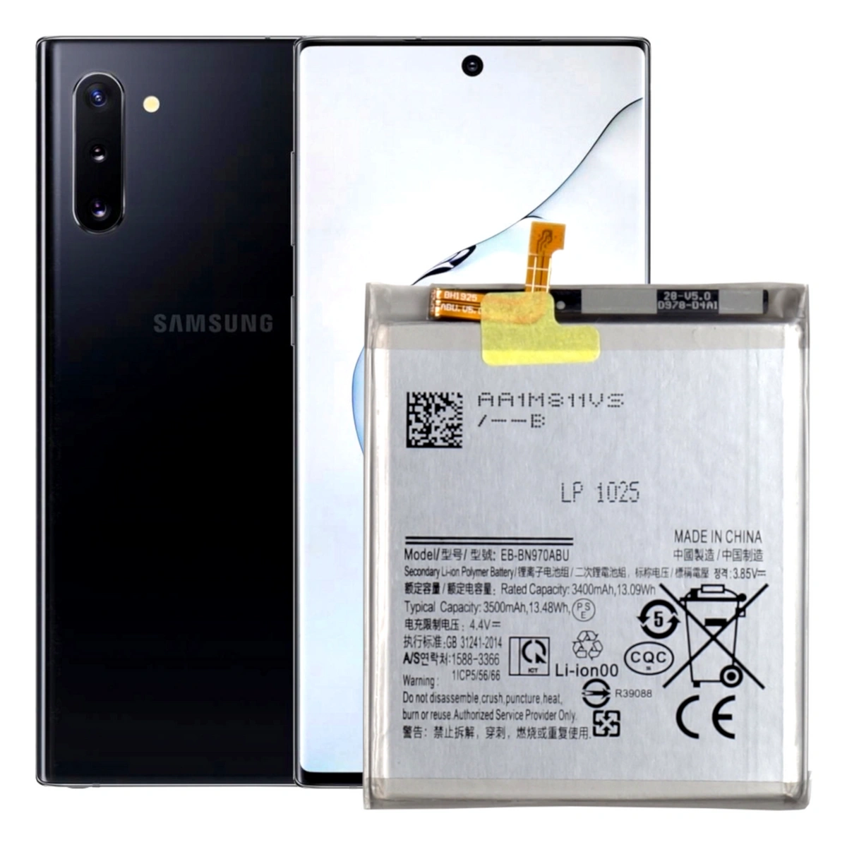 Bateria Akumulator do Samsung Galaxy Note 10 SM-N970F EB-BN970ABU 3400 mAh