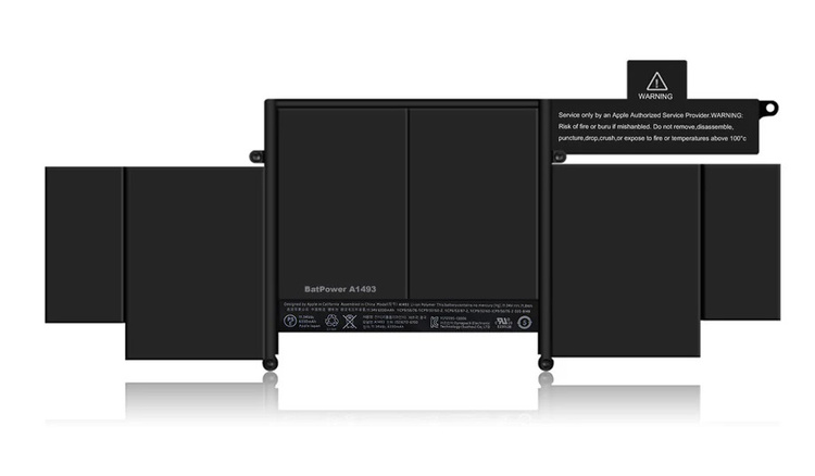 Bateria do Apple Macbook Pro 13" 2015 Retina ME864LL A1493 6300mAh Oryginalny TI