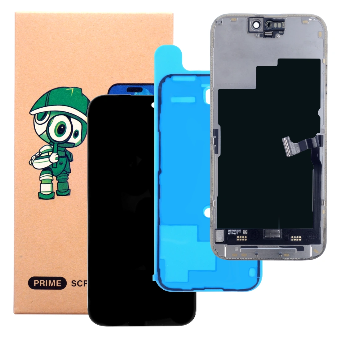 Oryginalny wyświetlacz LCD do Apple iPhone 15 Pro Wymieniona szybka BEZ IC