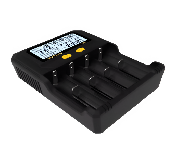 Ładowarka VariCore VCP4+5V 3A do akumulatorów AA AAA 18650 21700 26650