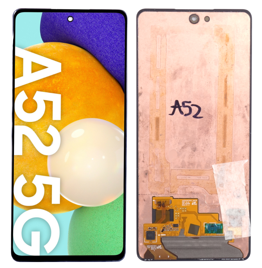 Oryginalny wyświetlacz LCD + Ekran dotykowy do Samsung Galaxy A52 A52s Regenerowany (REF)