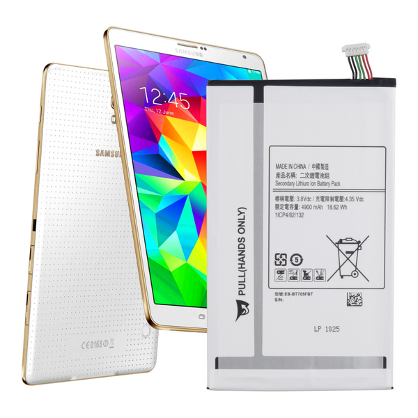 Bateria do Samsung Galaxy Tab S 8.4 / T700 / T705 EB-BT705FBE 4900 mAh
