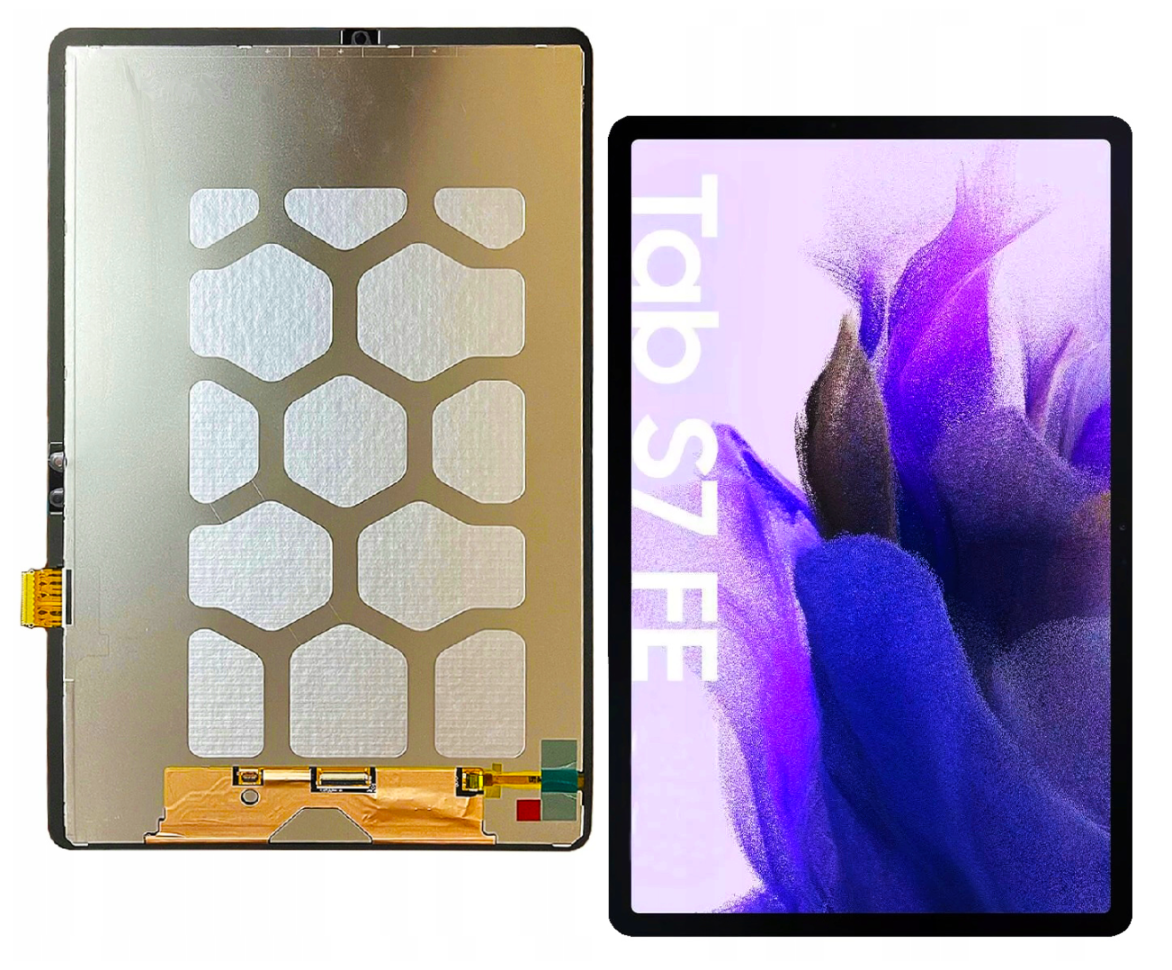 Oryginalny wyświetlacz Ekran dotyk do Samsung Galaxy Tab S7 FE Regenerowany
