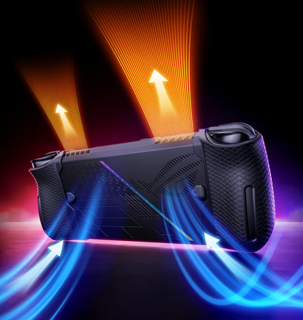 Osłona Etui Sylikonowy Grip JSAUX do konsoli Asus ROG Ally X PC0113 Czarny