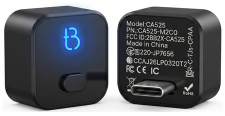 Bezprzewodowy Adapter Tradebit TB CUBE PRO BT 5.4 WiFi 6 dla Apple Android