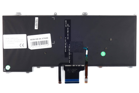 Klawiatura DELL E7440 E7420 Podświetlana LED