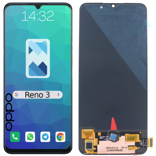 Wyświetlacz Digitizer Ekran dotykowy do Oppo A91 (2019) PCPM00 OLED