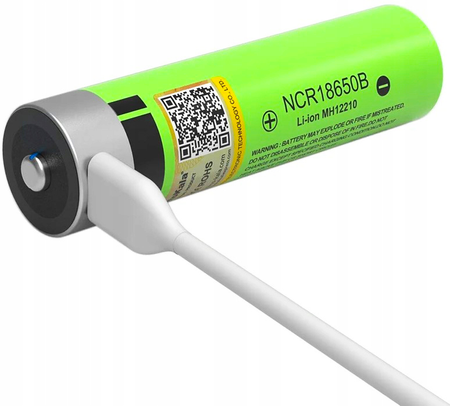 Akumulator bateria LiitoKala P34 PCB Type C 3.7 V 3400 mAh NCR18650B